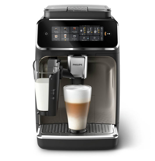 Philips 3300 Series LatteGo Bean to Cup Coffee Machine-Black